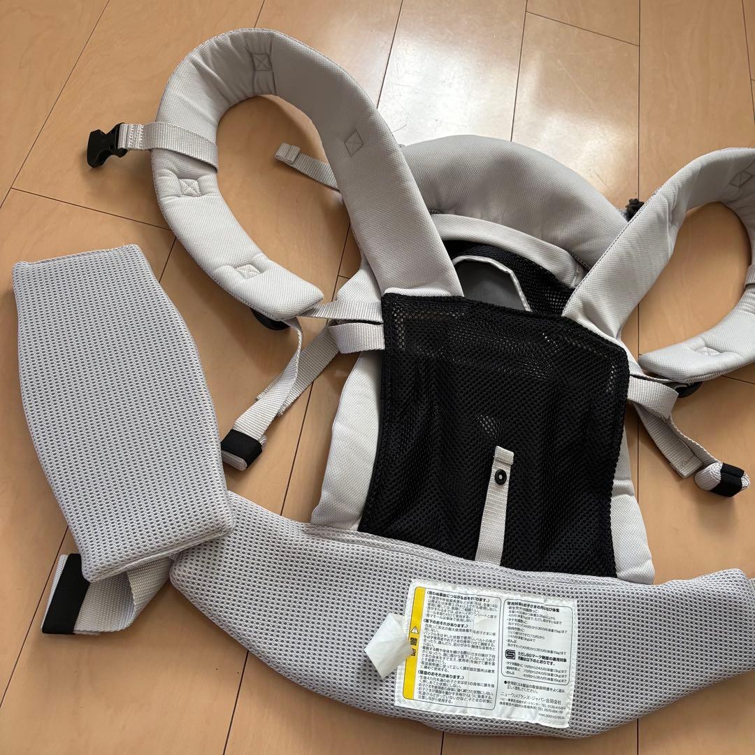 Aprica アップリカ　Laclis ラクリス　抱っこ紐　ホワイトアッシュ　白