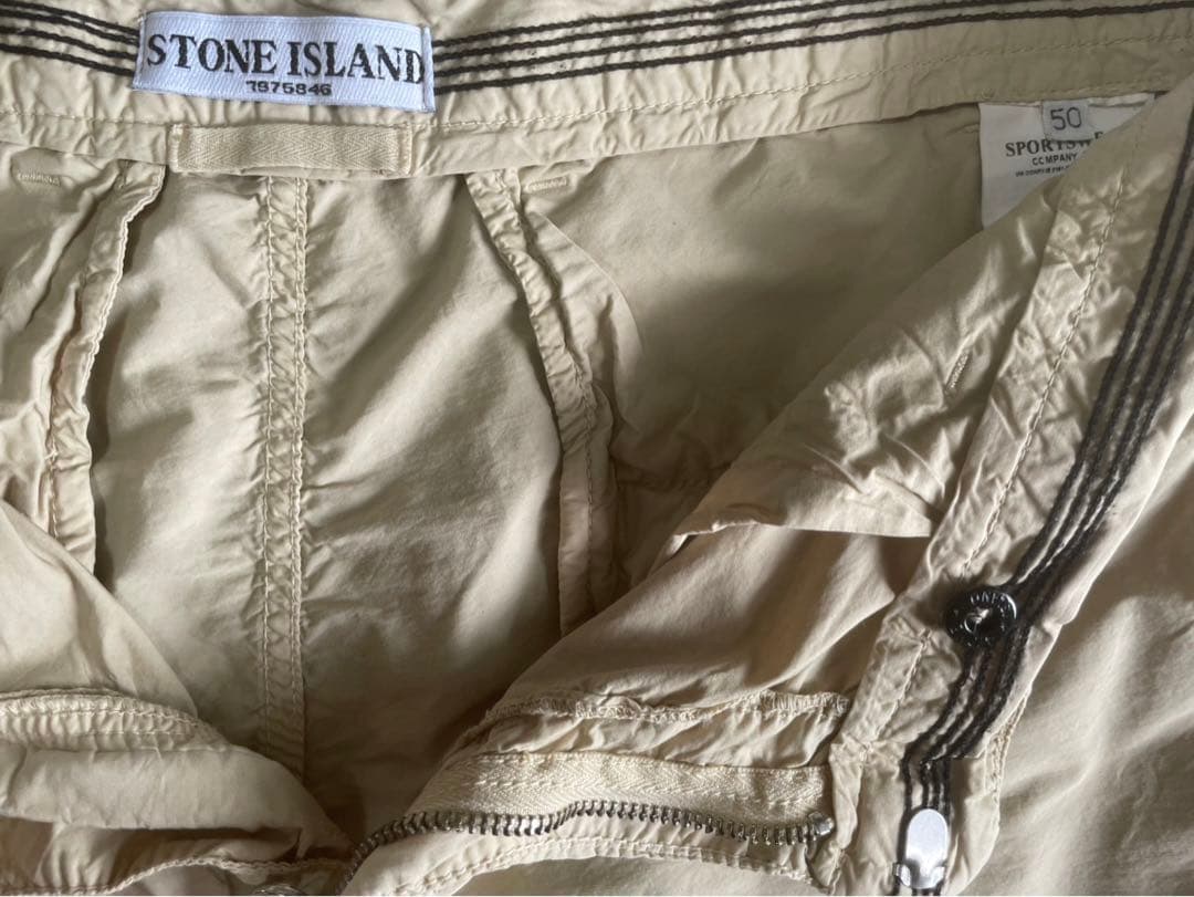 STONE  希少品 コットンナイロン チノ サイズ50
