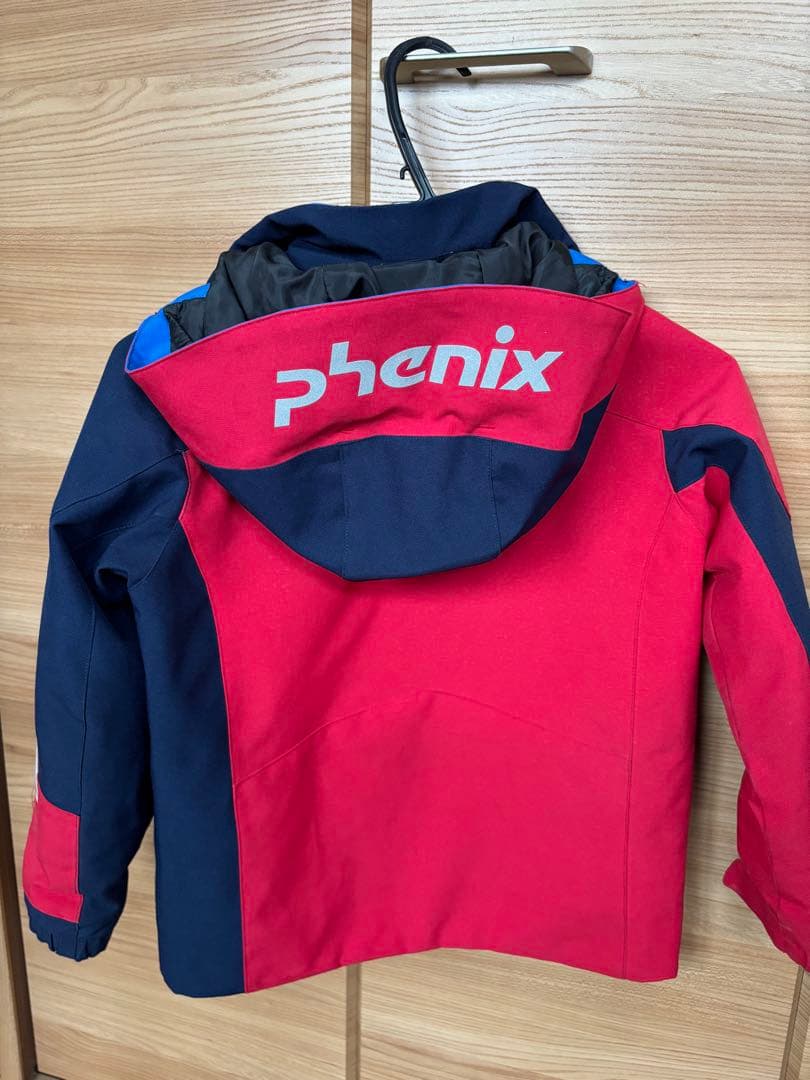 phenix 子ども用スキーウェア 赤/青