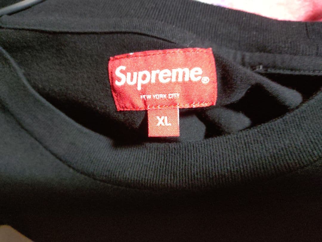 希少XL Supreme Intarsia S/S TOP 黒