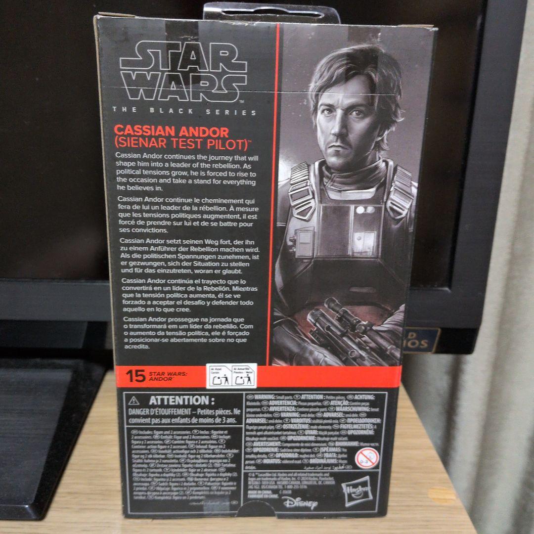 スターウォーズ　ハズブロ　ブラックシリーズ　キャシアンアンドー　パイロット