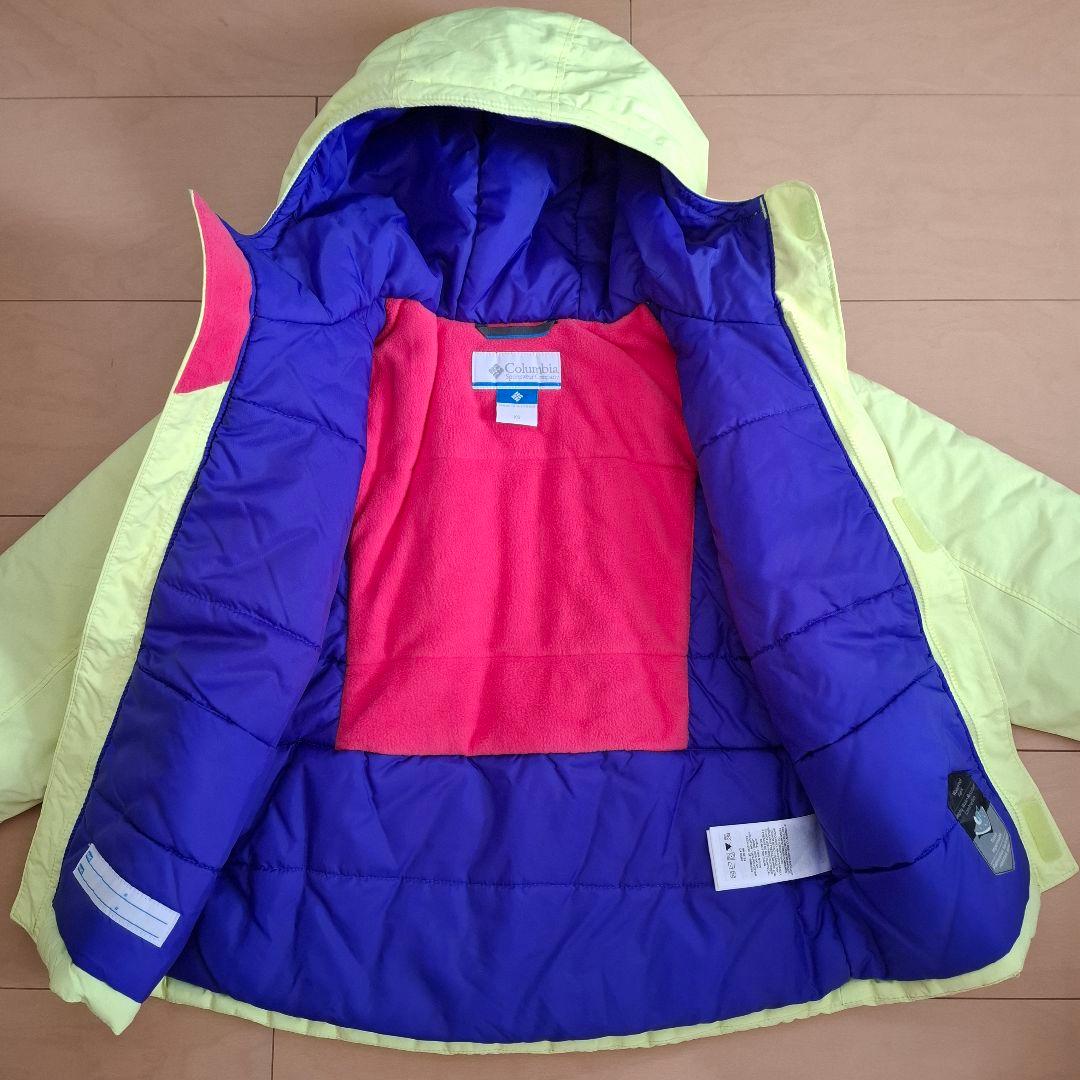 コロンビアColumbia キッズ ジュニア スキーウェア上下セット XS120