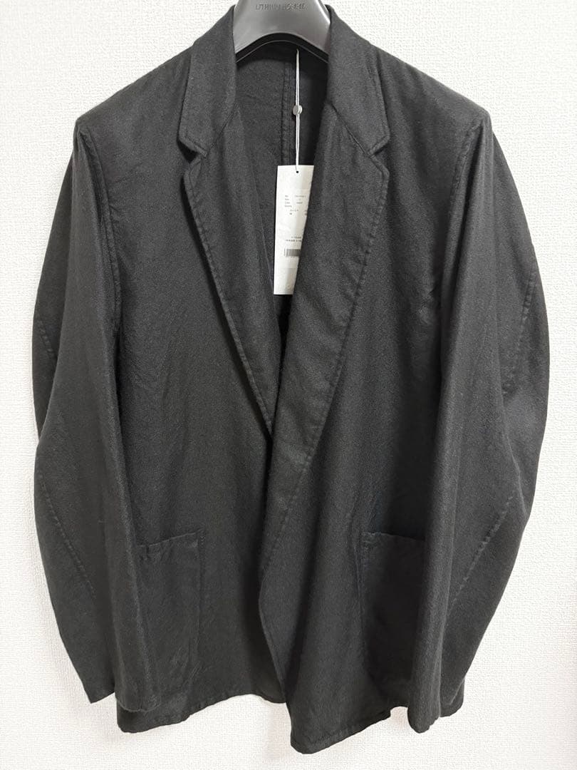 【極美品】サイズ1 comoli 25AW カシミヤシルク製品染ジャケット