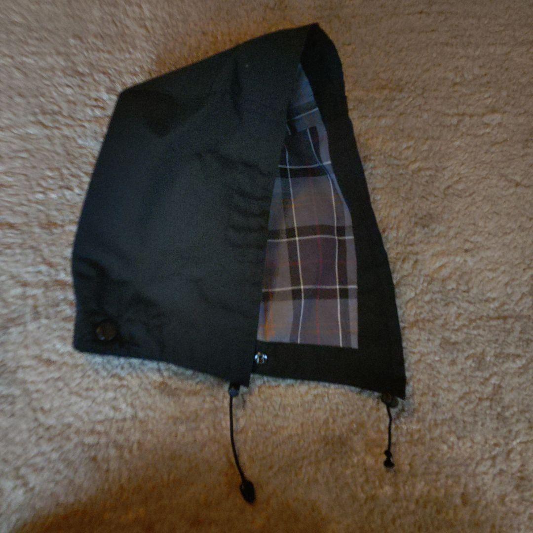 Barbour◎フード付きNEW BURGHLEYブラック