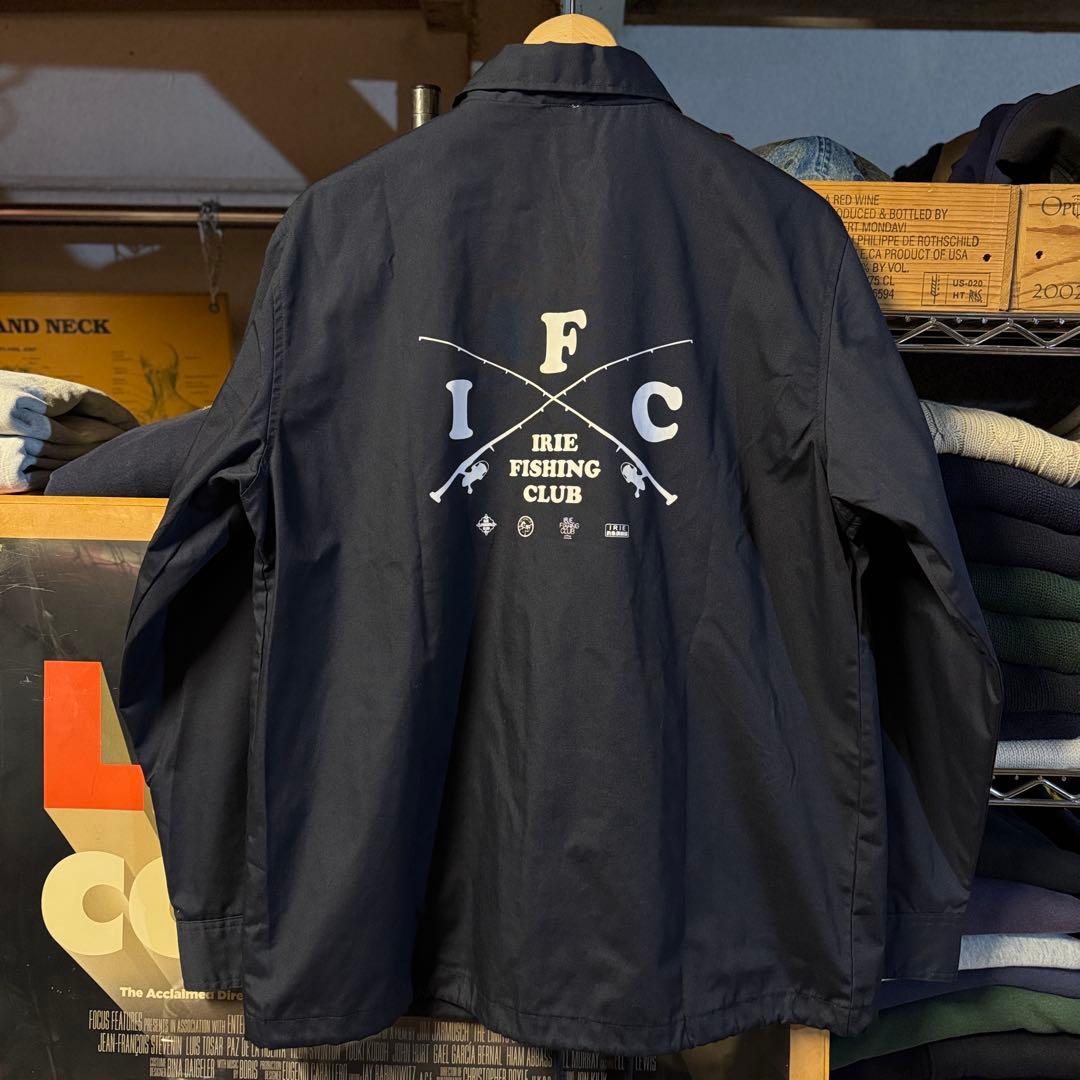 木村拓哉 IRIE FISHING CLUB コーチジャケット ネイビー