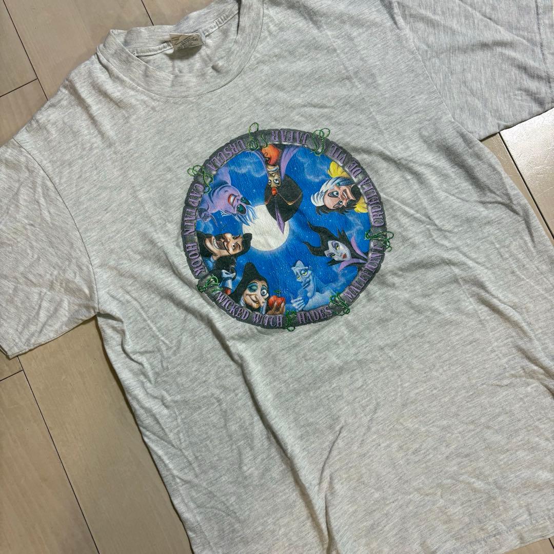 【破格】90s Disney ヴィランズ　ヴィンテージTシャツ USA製