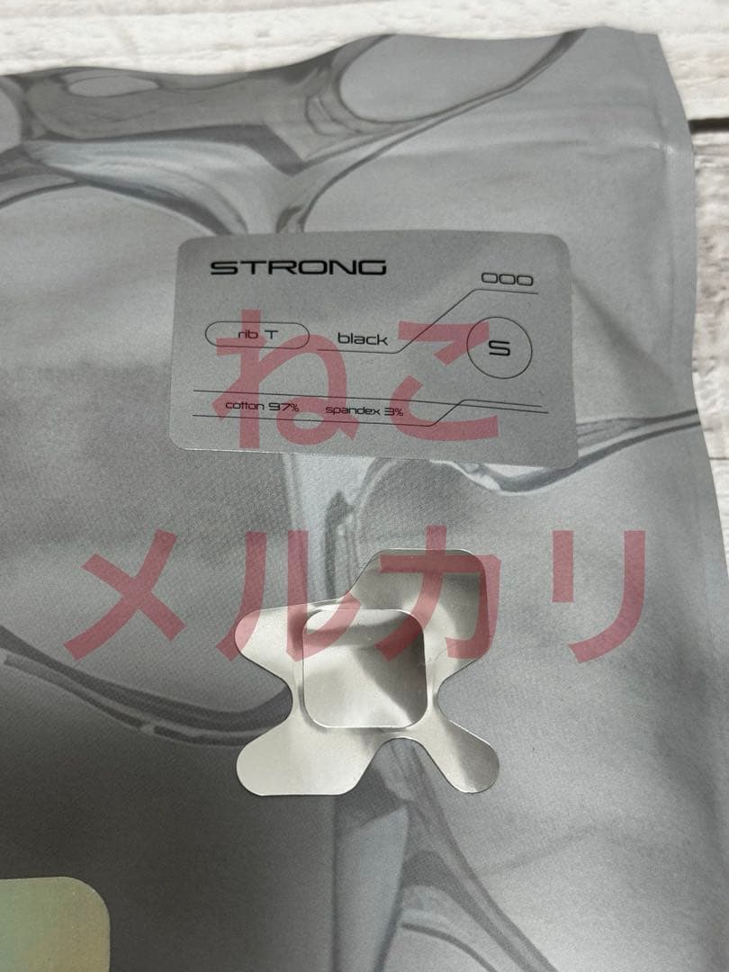 【新品】STRONG RIB T LONG BLACK Sサイズ