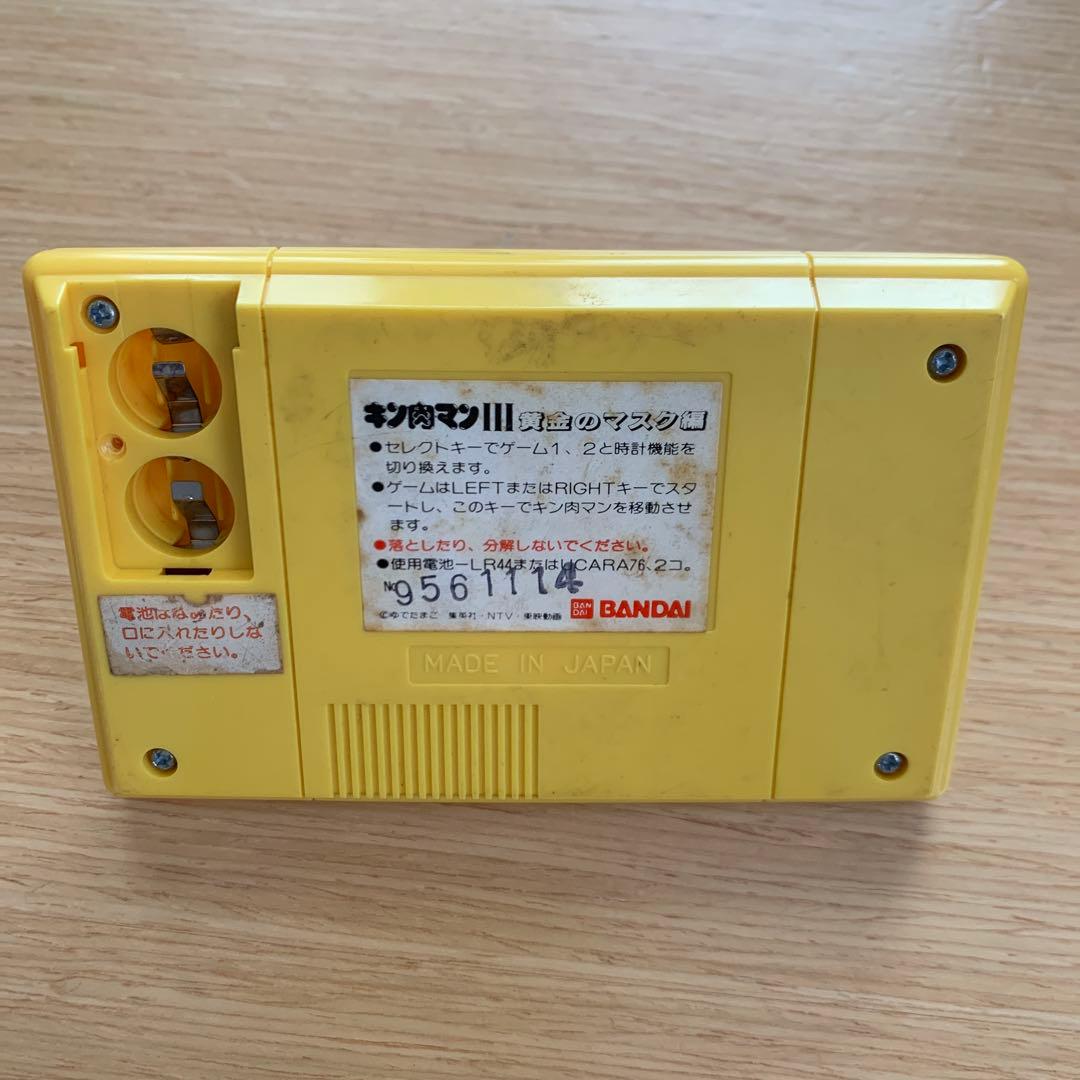キン肉マンIII 黄金のマスク編　バンダイ　レトロ　ゲーム