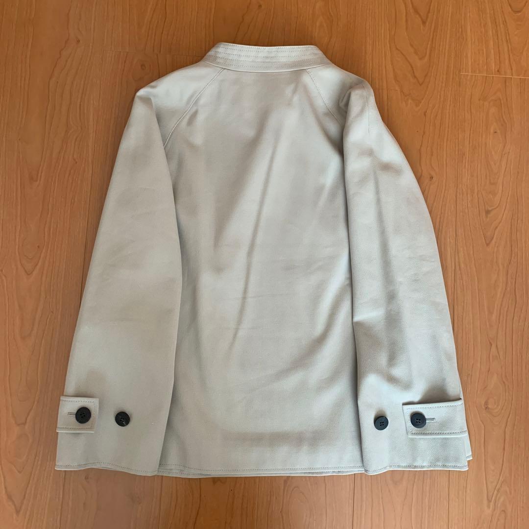 美品　ギャルリーヴィー コットンウールギャバジン ショートトレンチコート