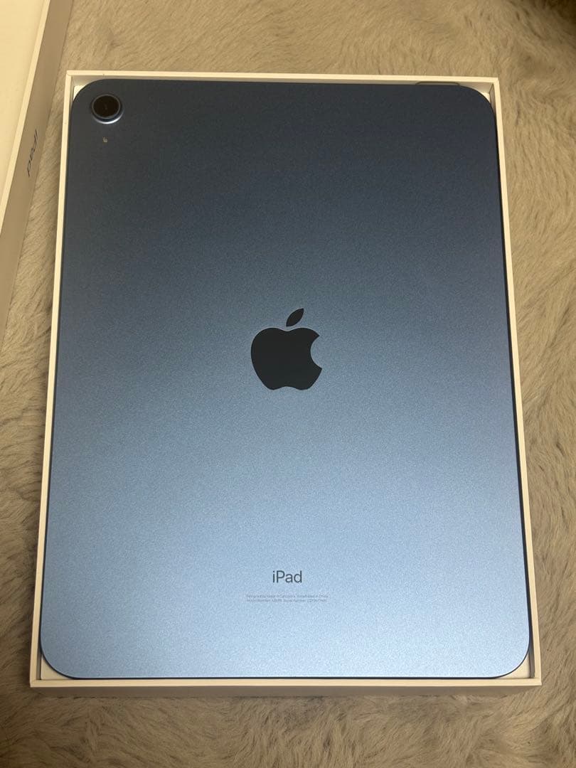 【美品】iPad 第10世代 ブルー WiFiモデル 付属品付き
