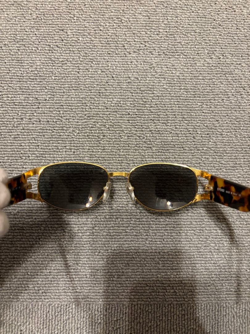 FENDI サングラス　フェンディ　FF べっ甲柄　vintage