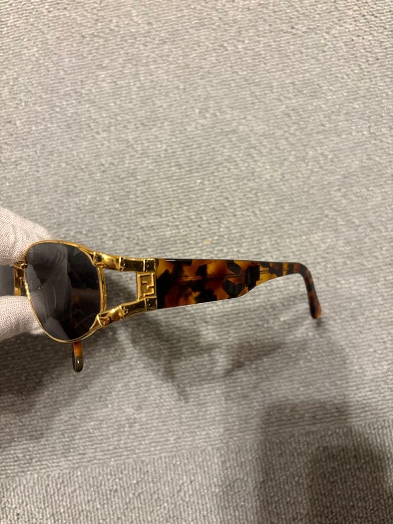 FENDI サングラス　フェンディ　FF べっ甲柄　vintage