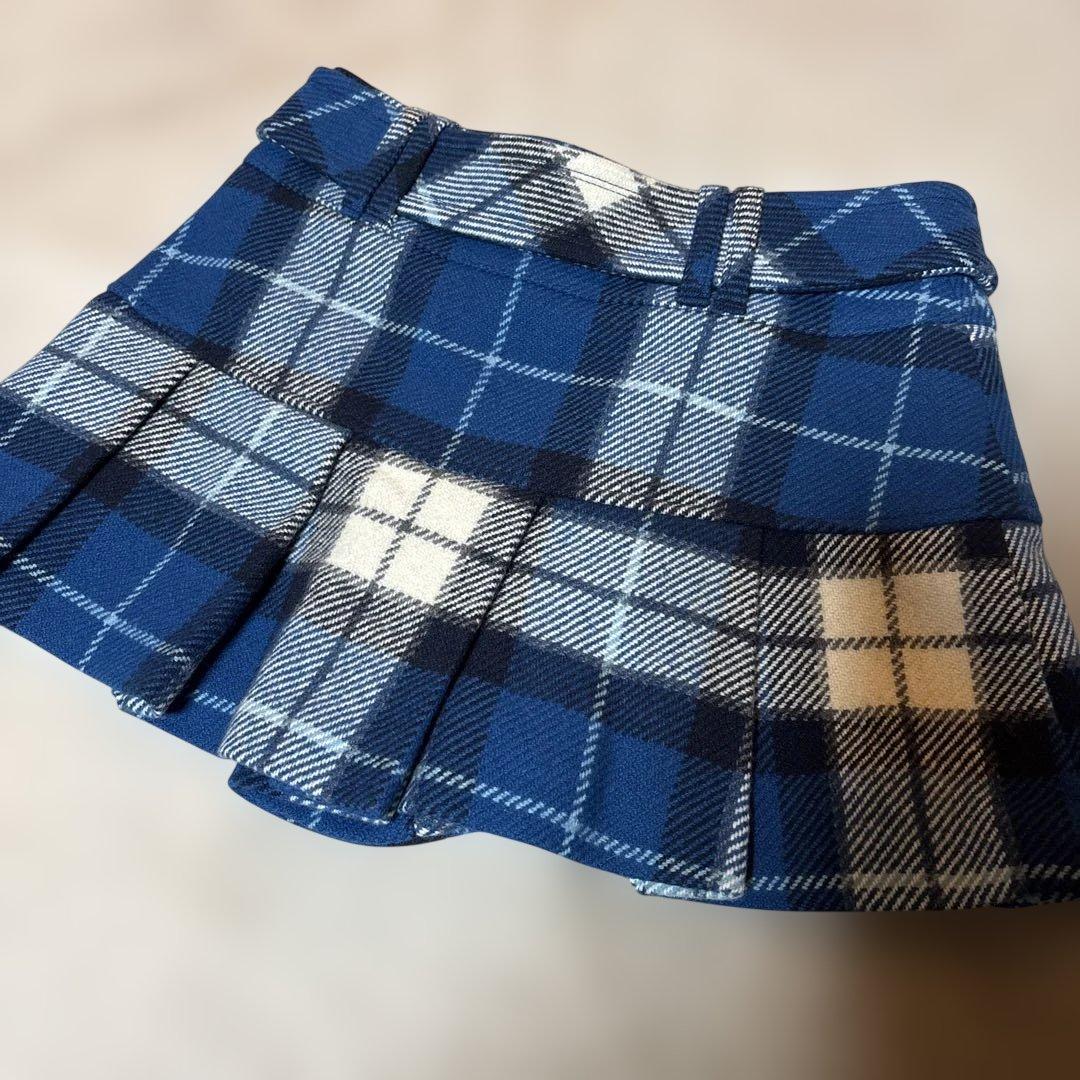 BURBERRY LONDON BLUE LABEL チェック キュロット 36