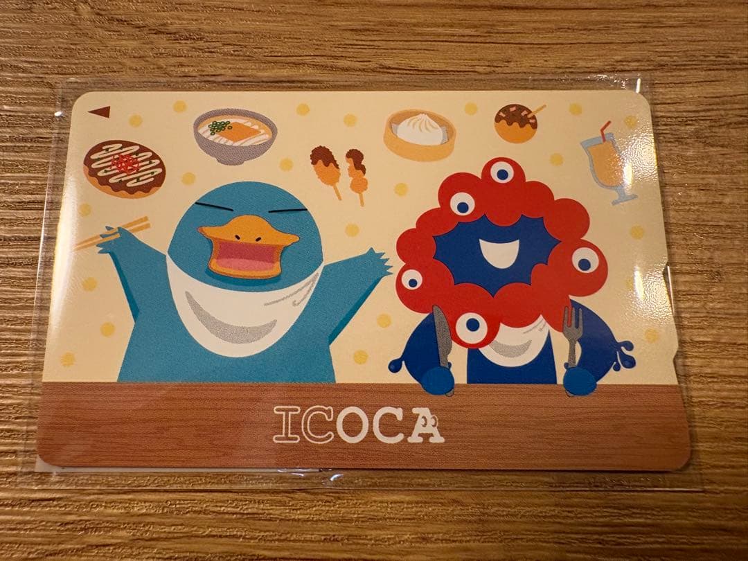✨ミャクミャクICOCAカード&木製ケース&イコちゃん✨