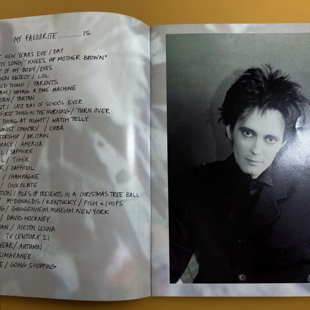 THE CURE : THE PRAYER TOUR （1989）パンフレット