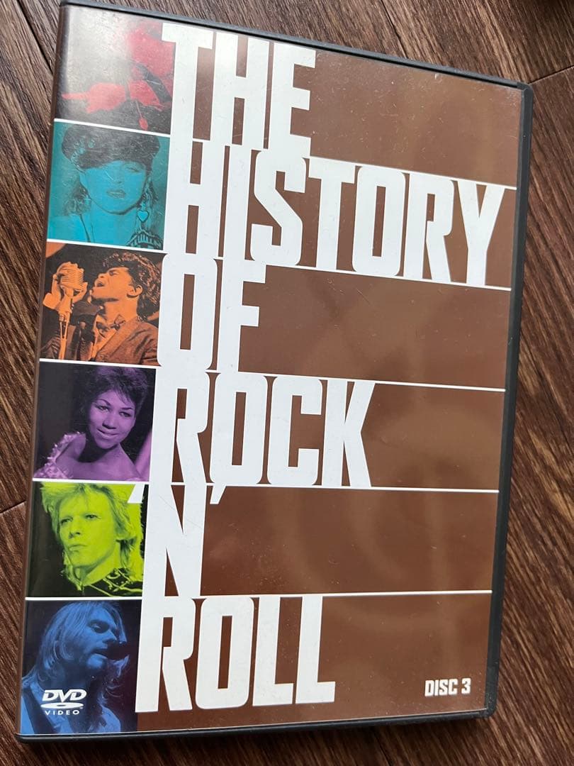 レア品⭐︎【5巻セットDVD】ヒストリー・オブ・ロックンロール Vol.1〜5