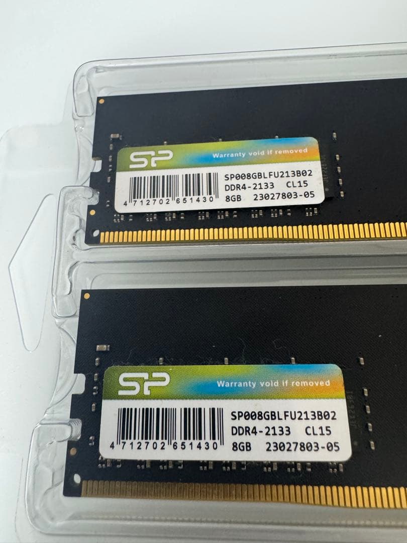 値下げ中…DDR4 2133 8GB×2 SiliconPower