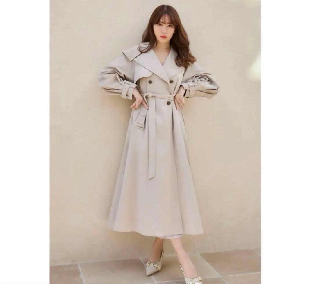 ジャケット・アウター herlipto Grace Long Trench Coat