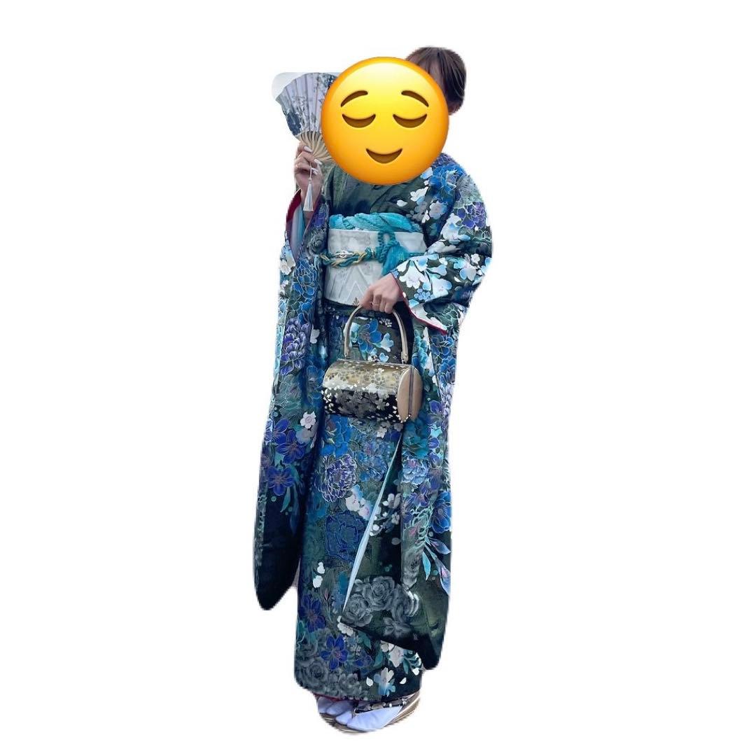 【破格】高級　振袖　フルセット 一式 HANAGOROMO 80万円 成人式