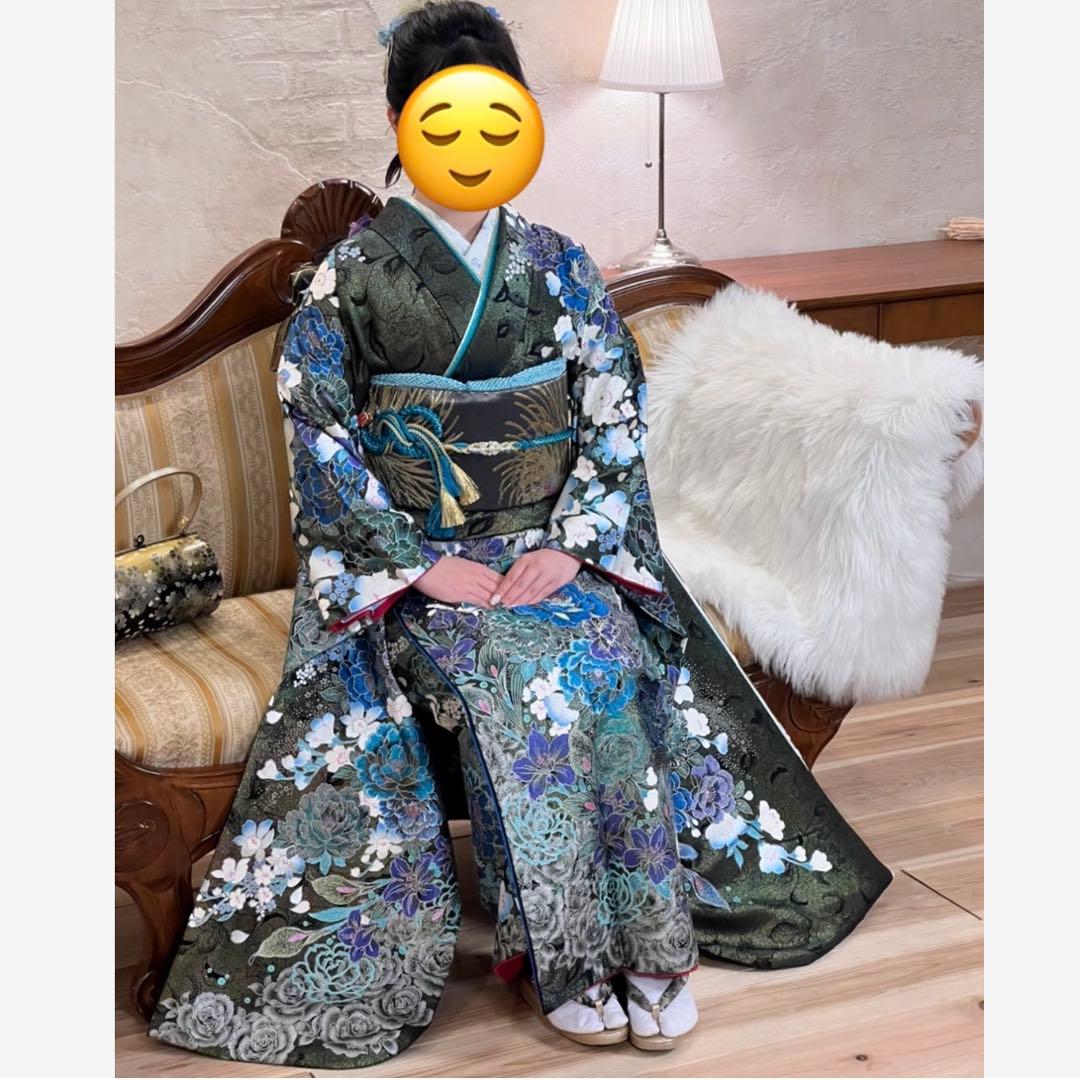 【破格】高級　振袖　フルセット 一式 HANAGOROMO 80万円 成人式