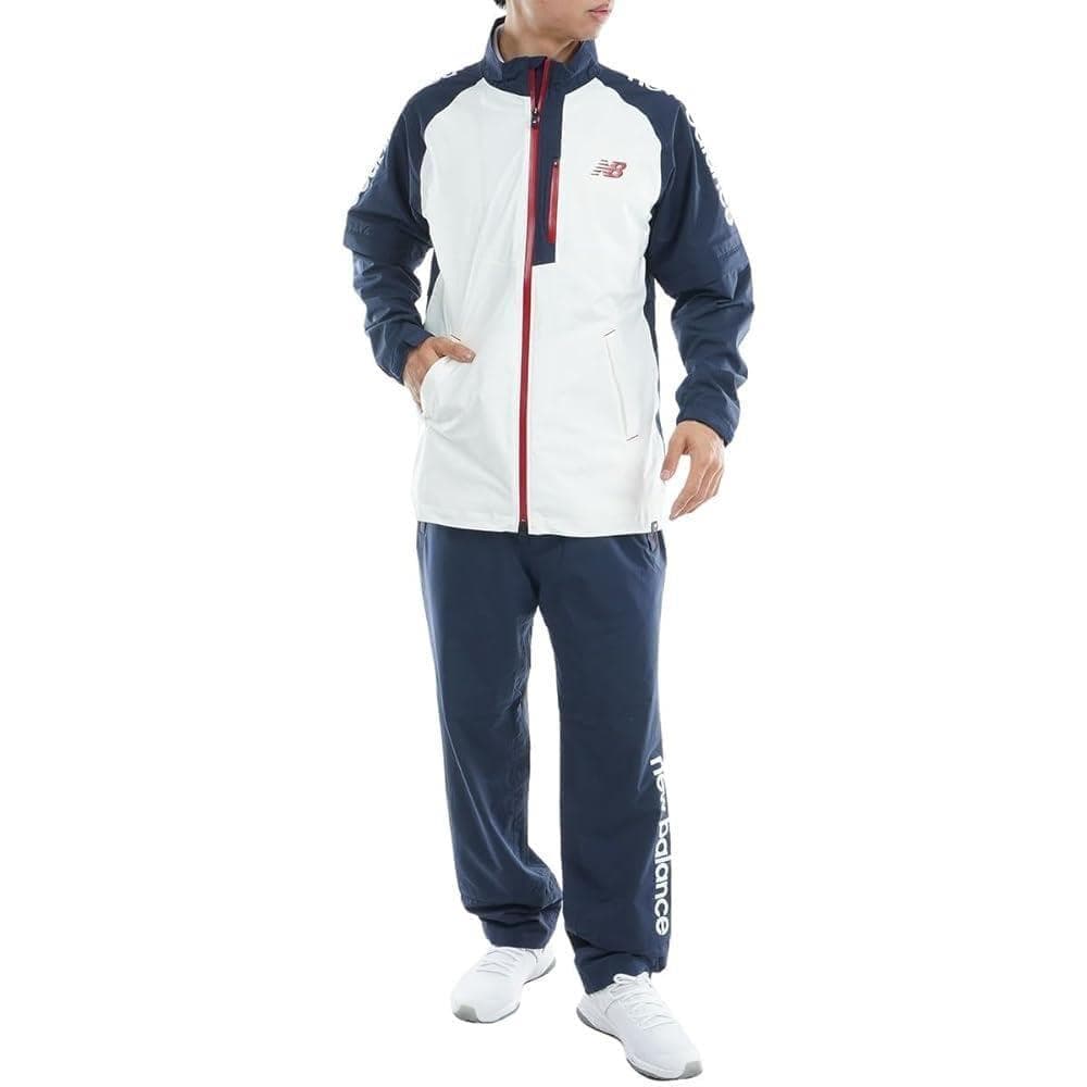 K3新品 6 ニューバランス ゴルフ メンズレインウェア セットアップ 1 上下