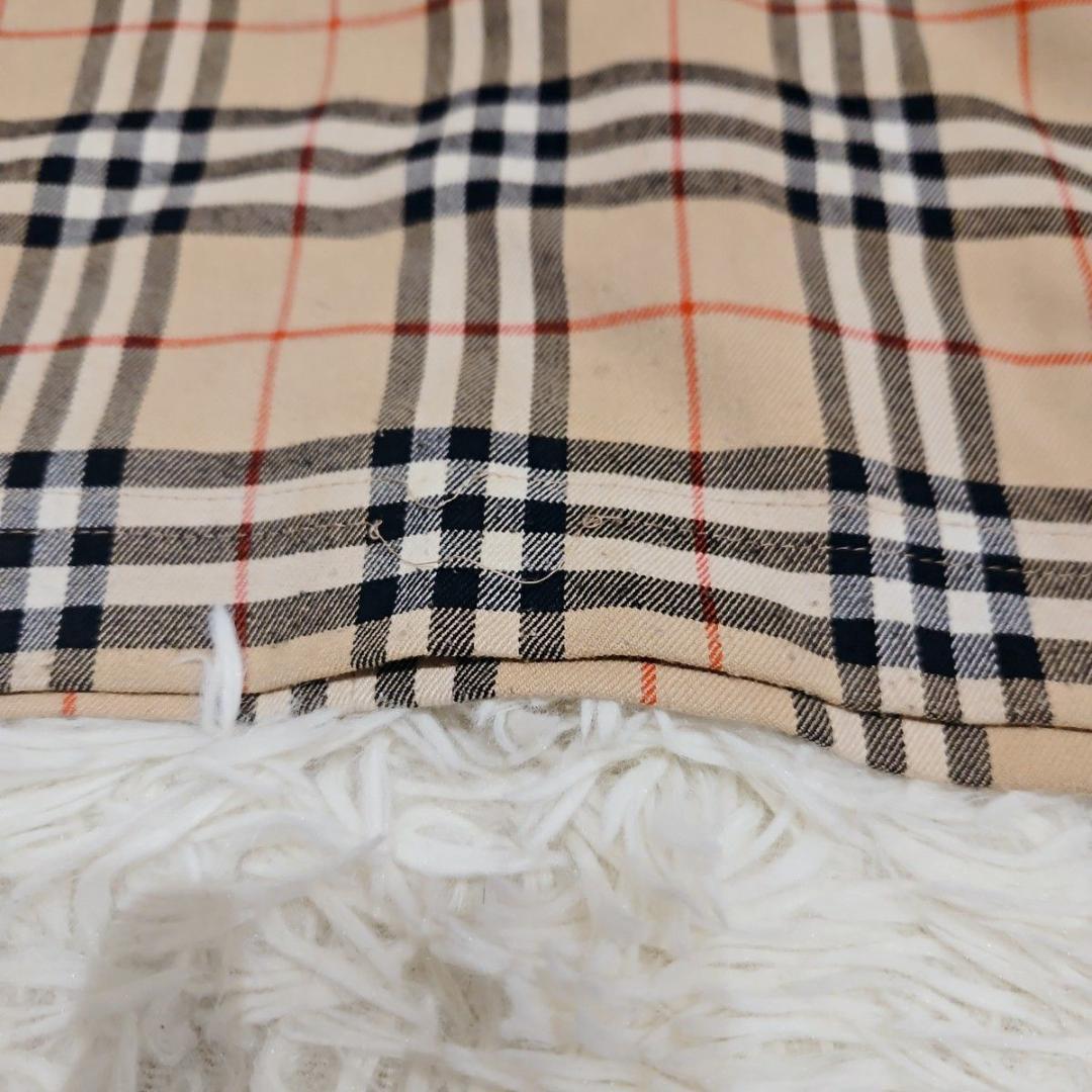 BURBERRY ブルーレーベル ワンピース フレア ノバチェック Lサイズ