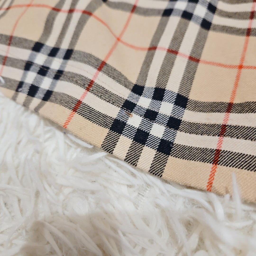 BURBERRY ブルーレーベル ワンピース フレア ノバチェック Lサイズ