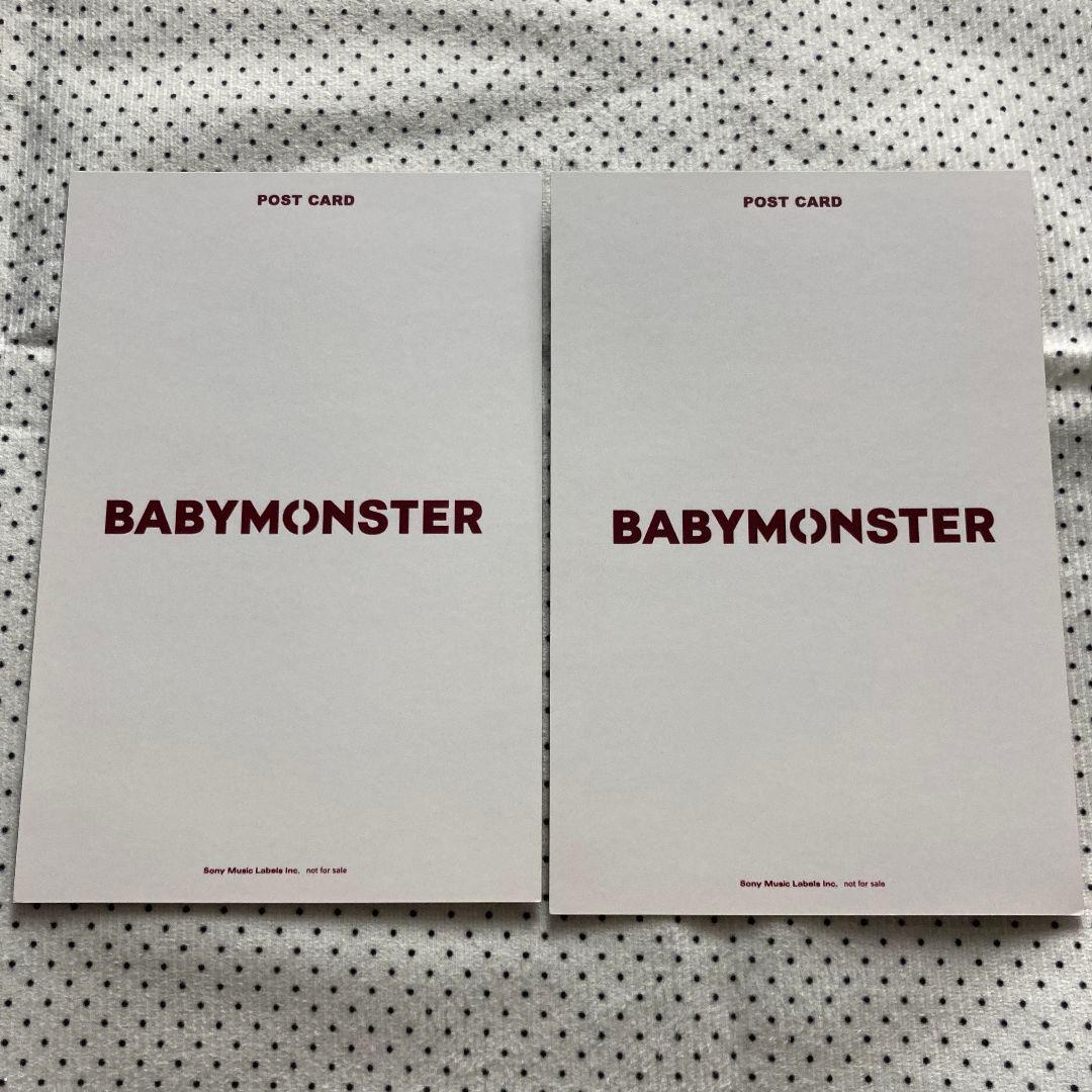 BABYMONSTER ローラ ペンミ 5/11/12 B賞 ポストカード 2枚