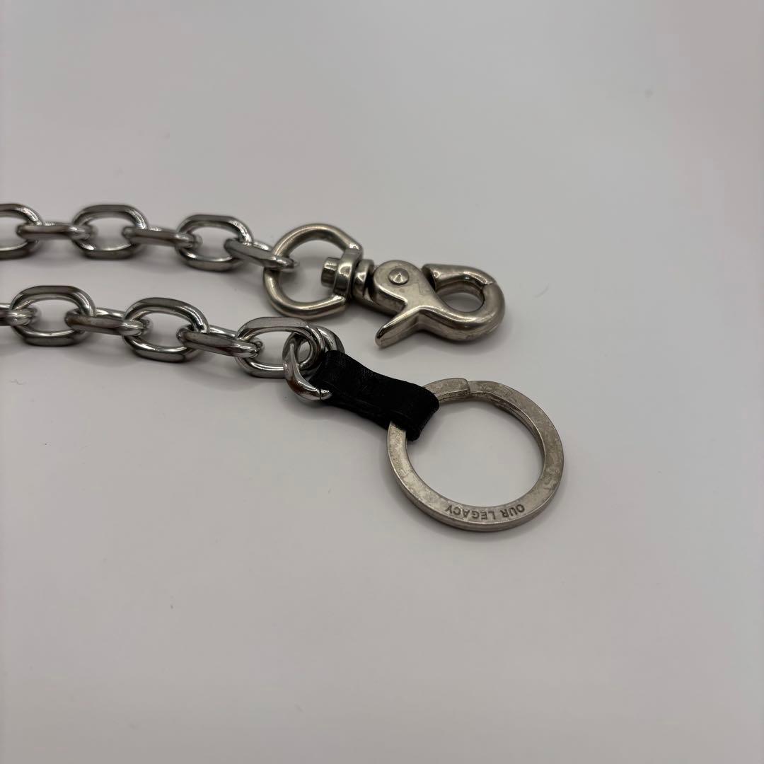 OUR LEGACY ネックレス　ladon ウォレット　チェーン　シルバー