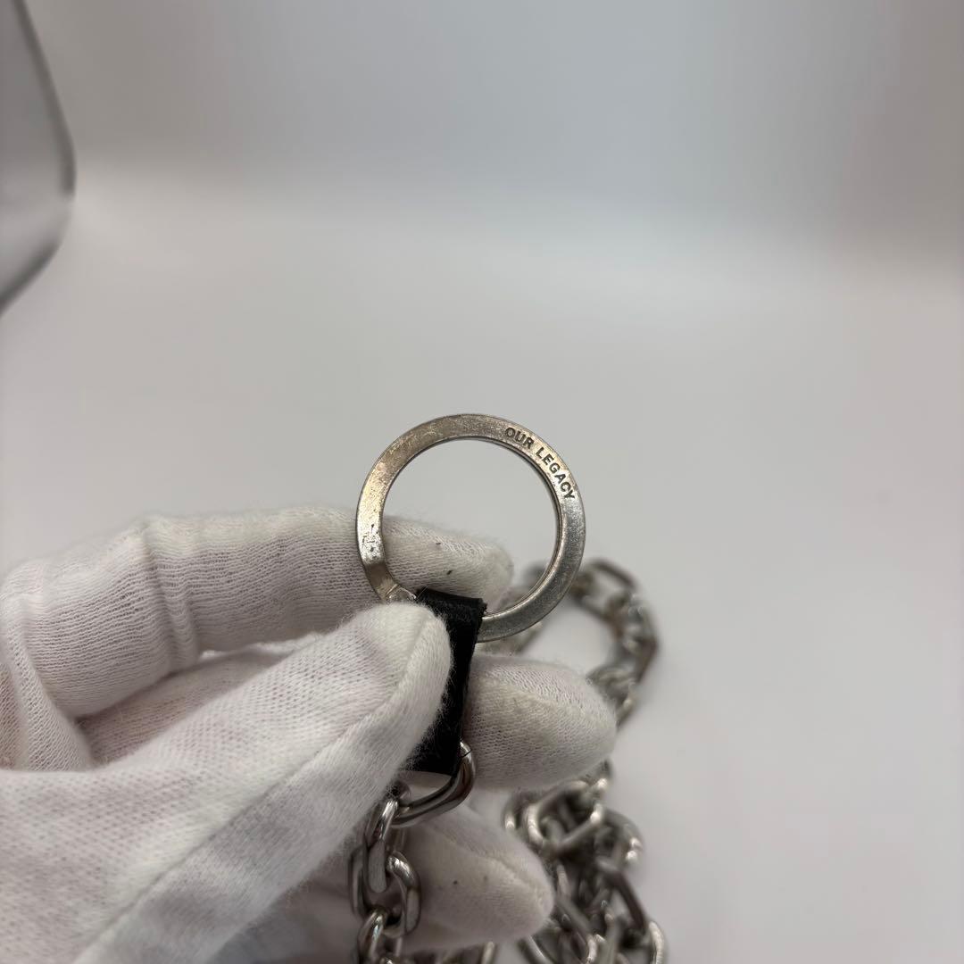 OUR LEGACY ネックレス　ladon ウォレット　チェーン　シルバー
