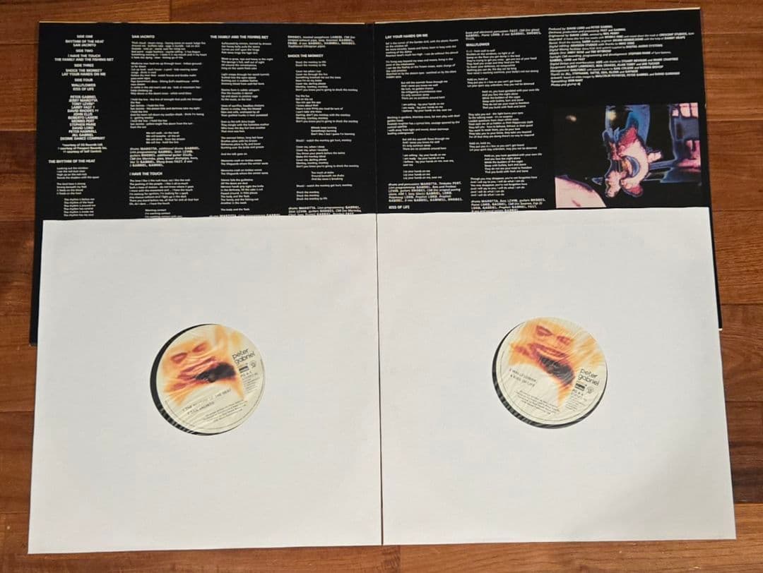 Peter Gabriel　 LP 4枚セット　希少　美品