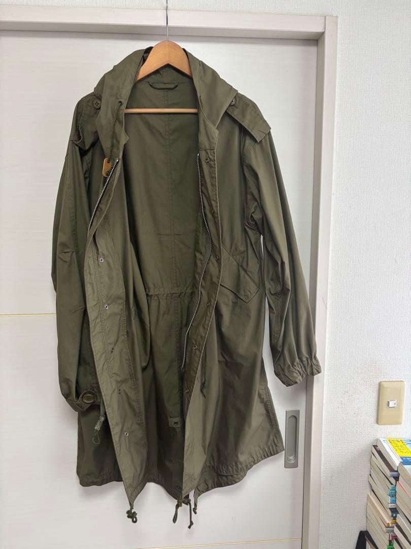 m-51 フード付きモッズコート