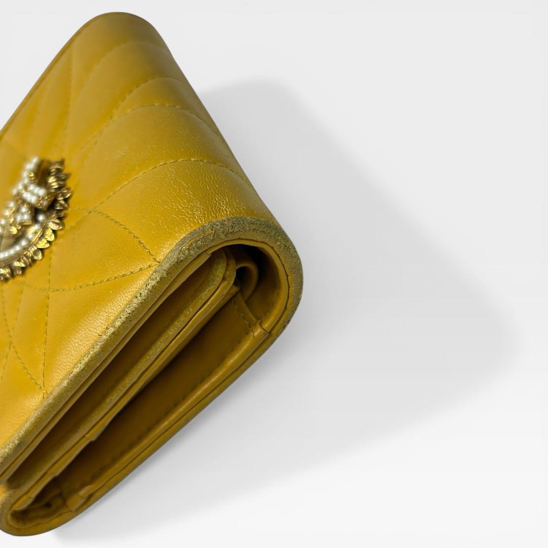 希少✨DOLCE&GABBANA　三つ折り財布　DEVOTION　デボーション
