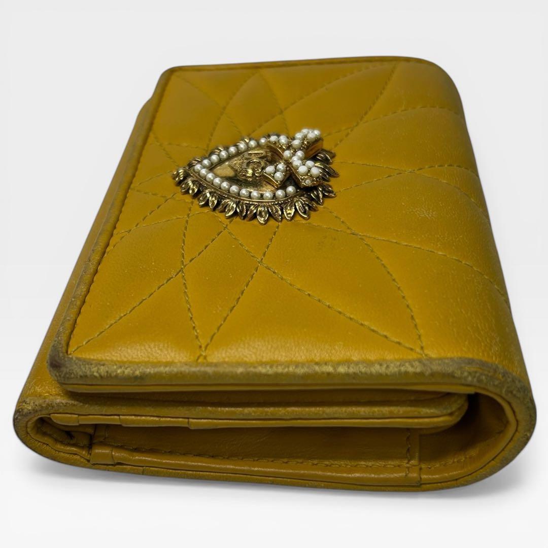 希少✨DOLCE&GABBANA　三つ折り財布　DEVOTION　デボーション
