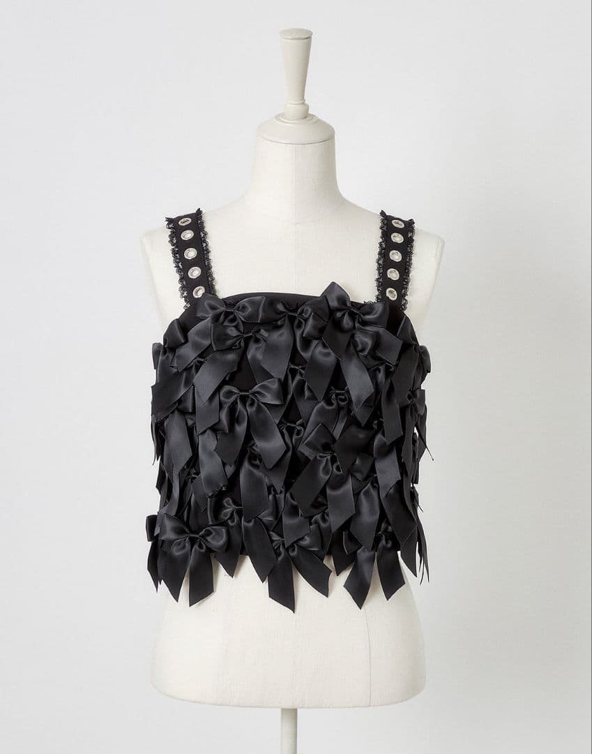 AVENCHUMU アバンチュウム Lethal ribbon tops
