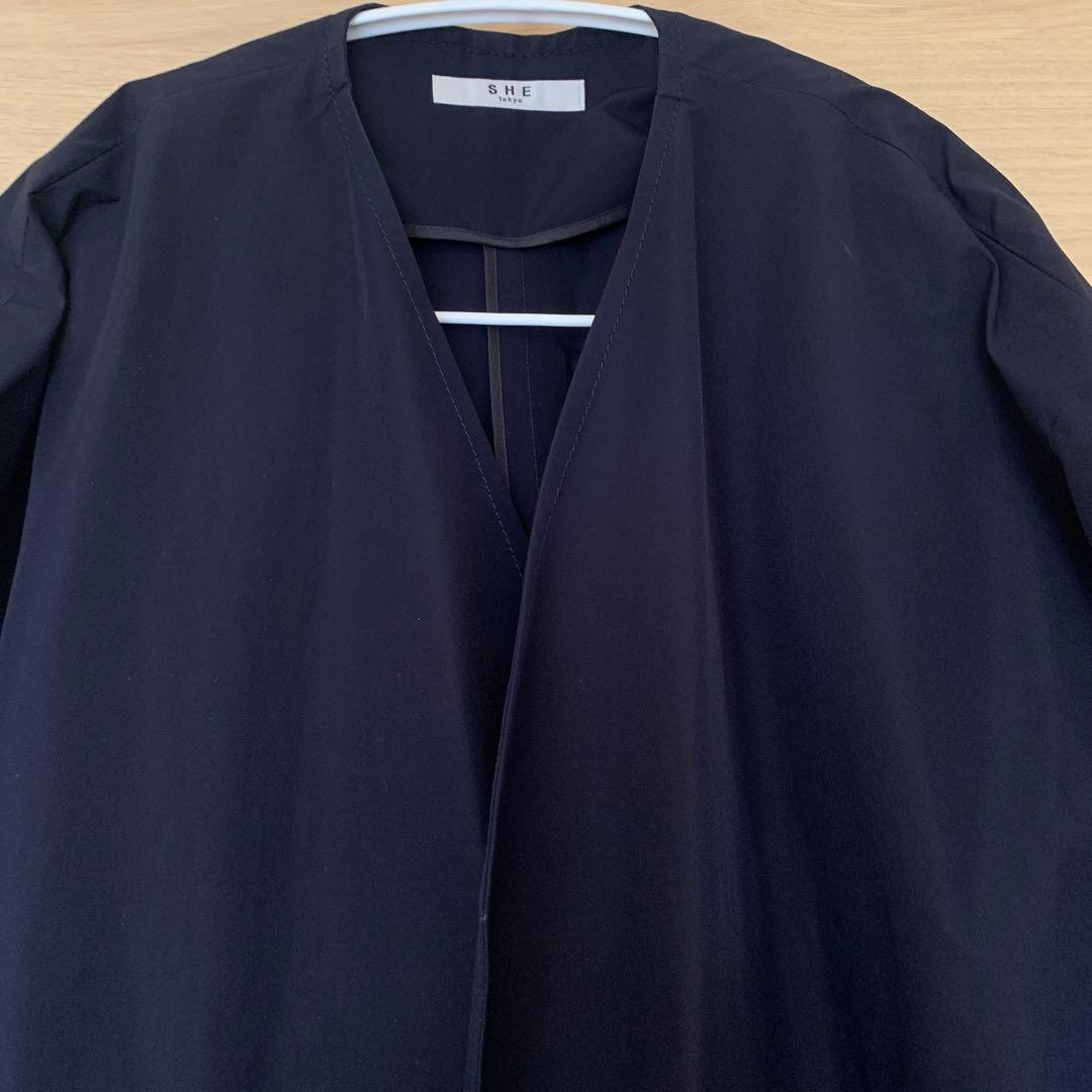 美品　SHE tokyo ネイビー F