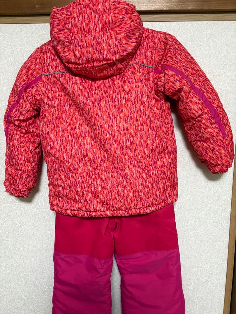 子ども用ピンク系スキーウェア上下 Columbia サイズXXS 110サイズ位