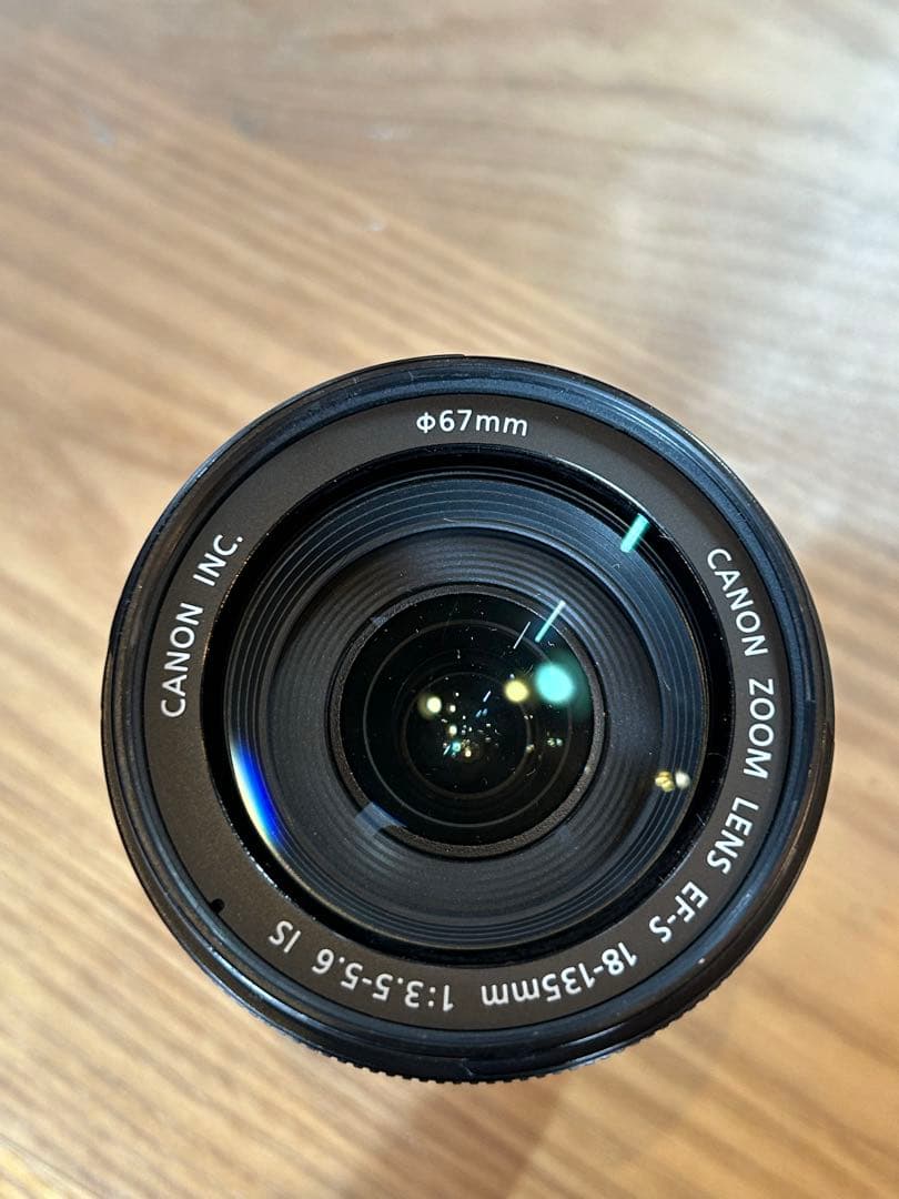 【canon】EFS18-135mm レンズプロテクター付き