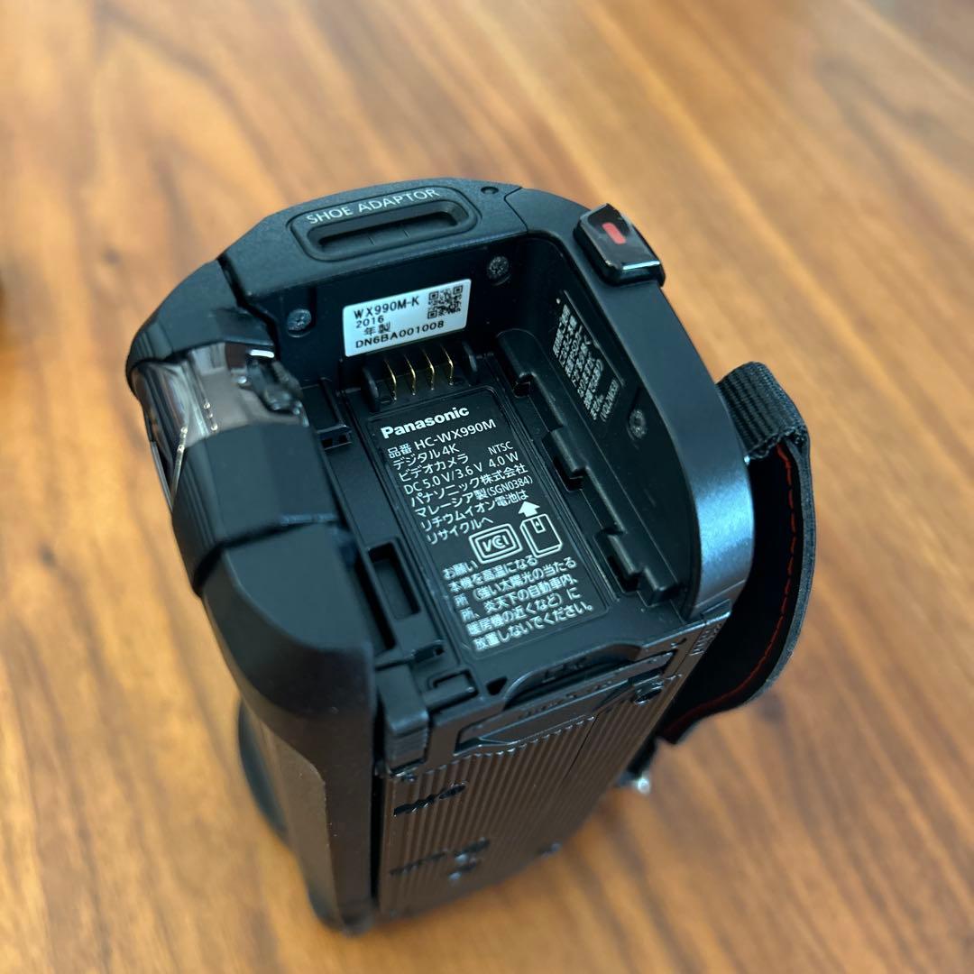 Panasonic HC-WX990M 4Kビデオカメラ 美品