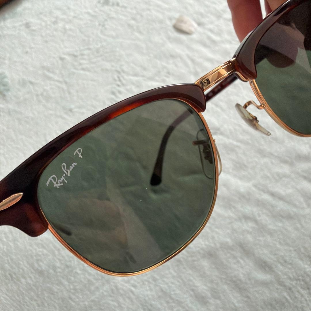 Ray-Ban P サングラス ブラウンフレーム