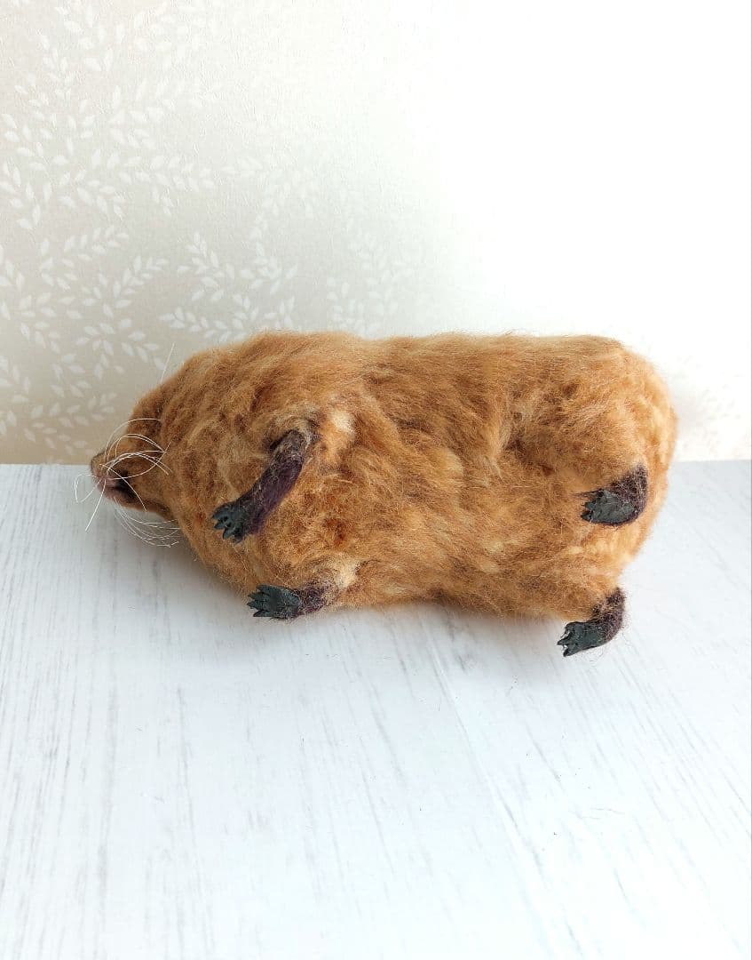 羊毛フェルト　カピバラ