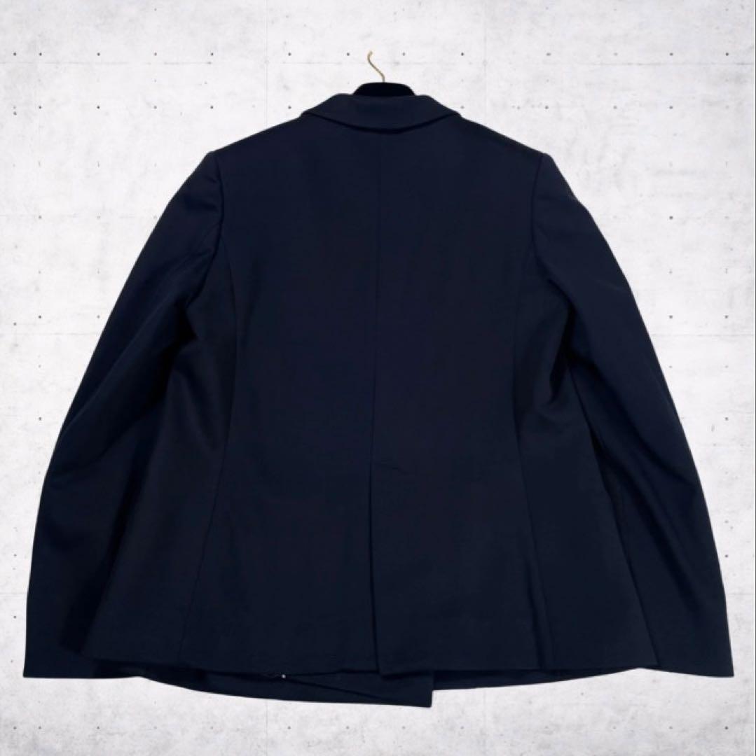 美品✨ROPE 紺ブレ ダブル 金ボタン 38 美シルエット ネイビー
