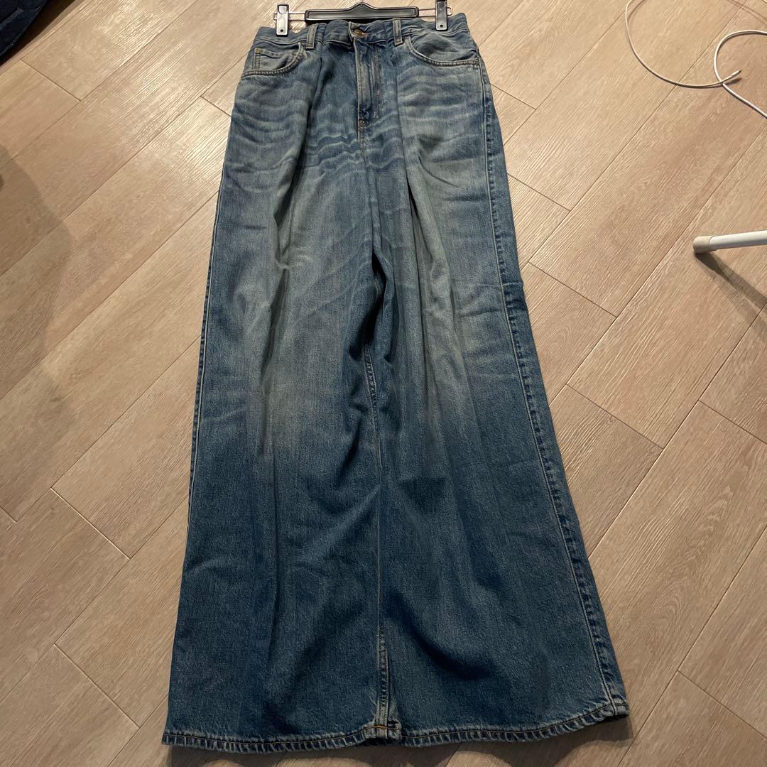 パンツ HAIKURE CANDY BLUE TENCEL ASIASN FIT 25