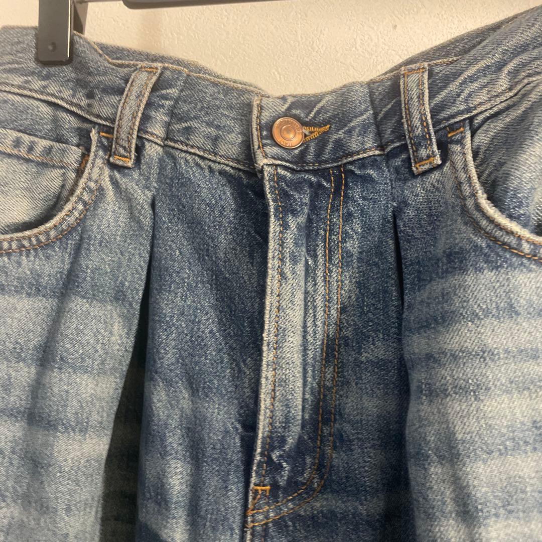 パンツ HAIKURE CANDY BLUE TENCEL ASIASN FIT 25