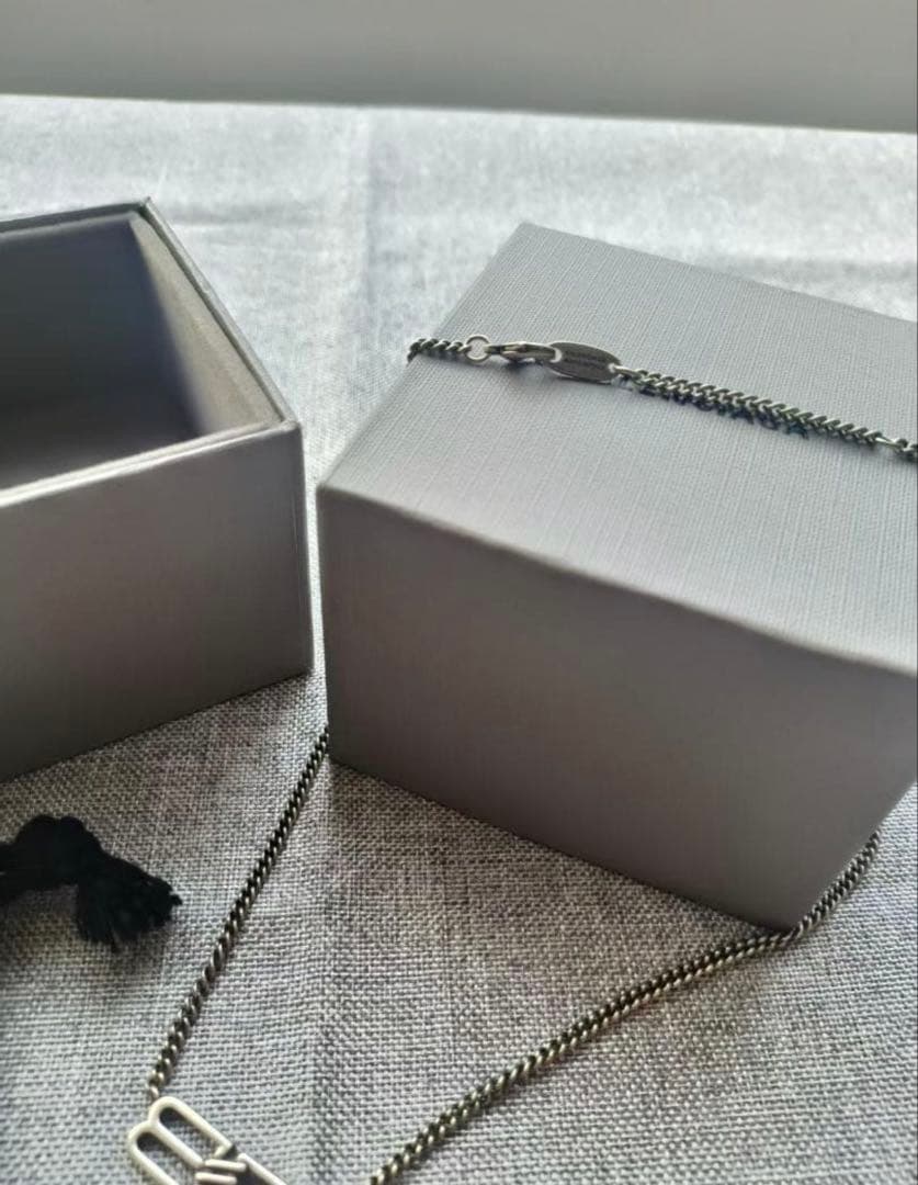 BALENCIAGA メタルチェーンネックレス