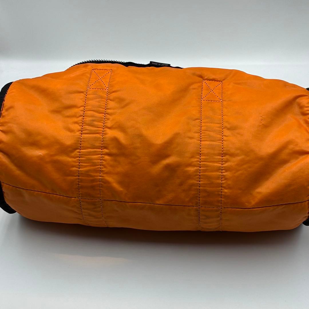 【美品】PORTER タンカー ダッフルバッグ L ミニボストン ブラック 黒