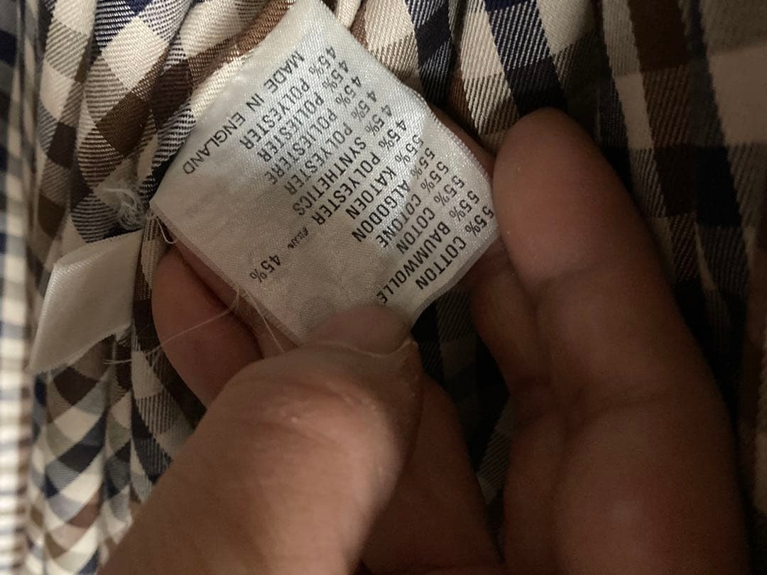 AQUASCUTUM アクアキュースタム　トレンチコート　Aqua 5