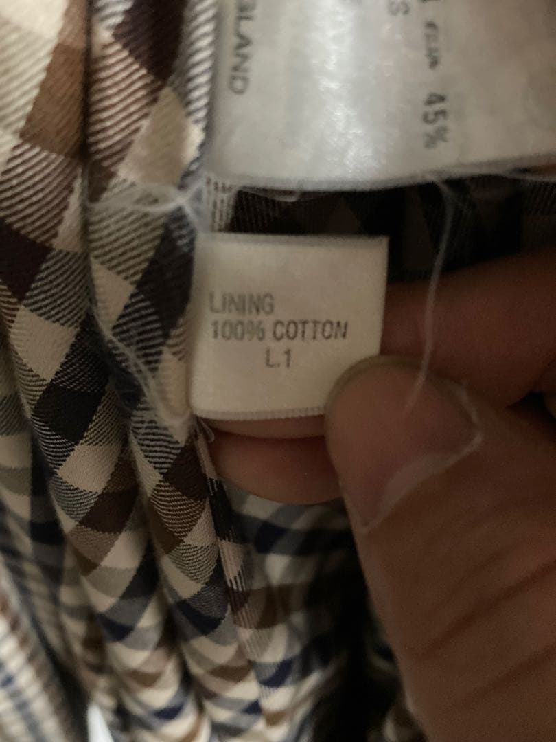 AQUASCUTUM アクアキュースタム　トレンチコート　Aqua 5