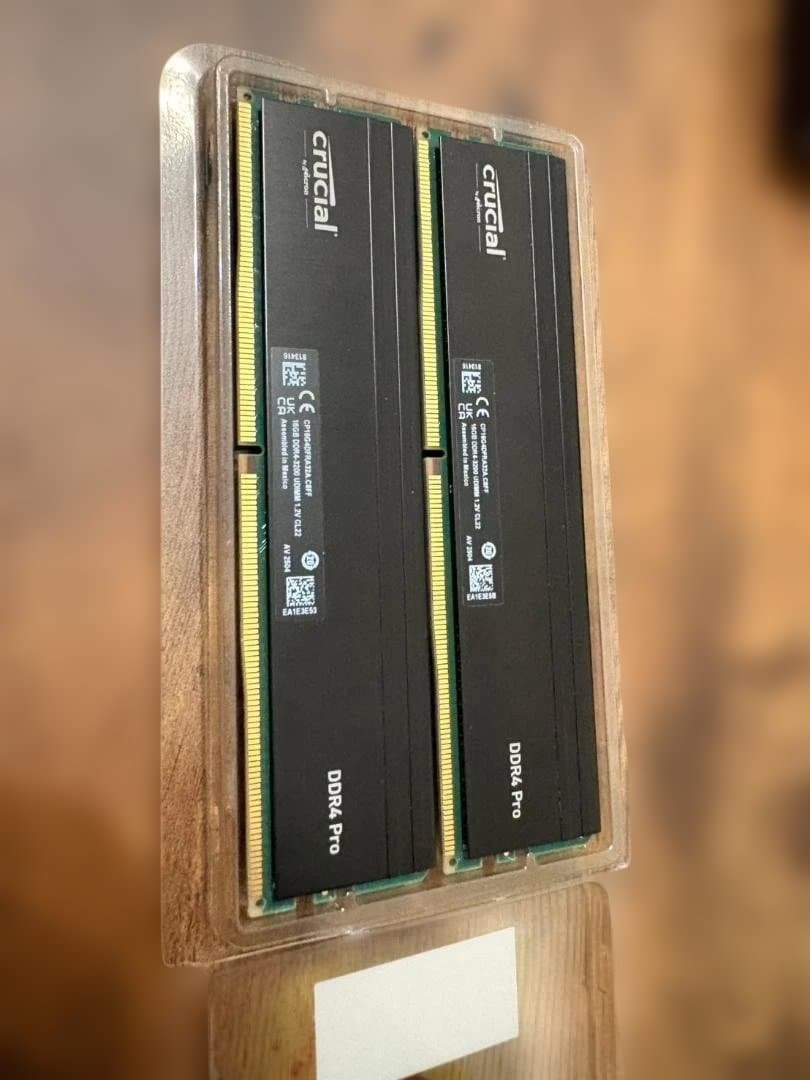 Crucial PROデスクトップ用メモリ 16GB×2 DDR4-3200
