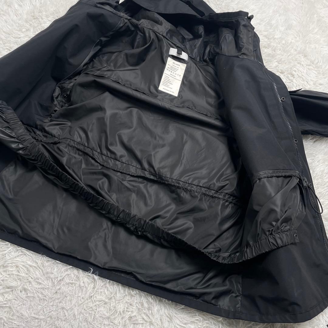 【美品】HYKE ハイク ecwcs パーカー ジャケット 2 ブラック